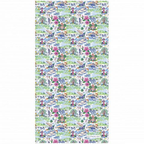 Premium Beach Towel - 30″x60″- Cotton Backing