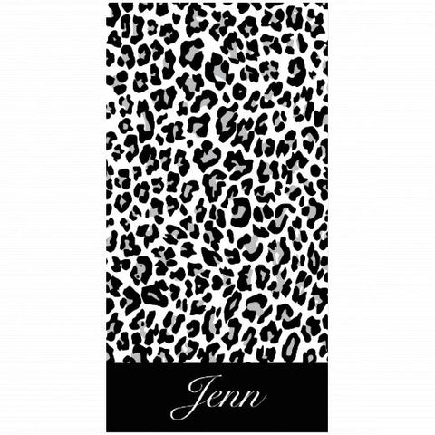 Premium Beach Towel - 30″x60″- Cotton Backing