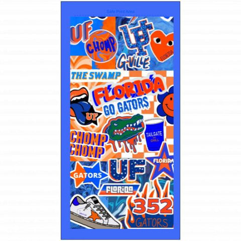 Standard Beach Towel - 30″x60″ - 100% Polyester