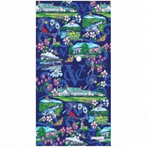 Premium Beach Towel - 30″x60″- Cotton Backing
