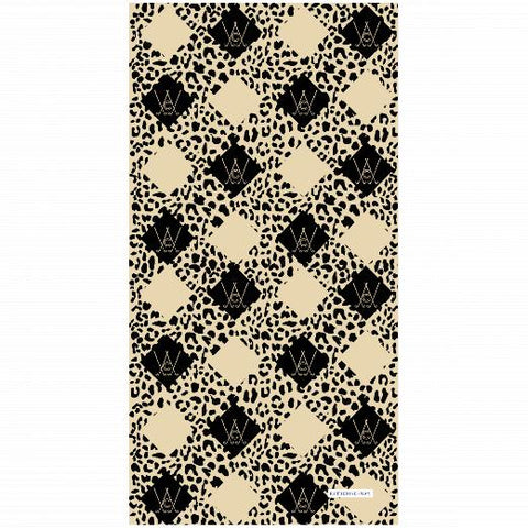 Premium Beach Towel - 30″x60″- Cotton Backing