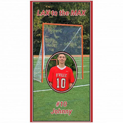 Premium Beach Towel - 30″x60″- Cotton Backing