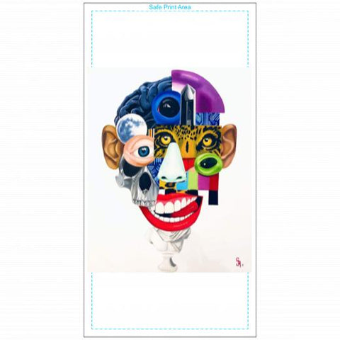 Premium Beach Towel - 30″x60″- Cotton Backing