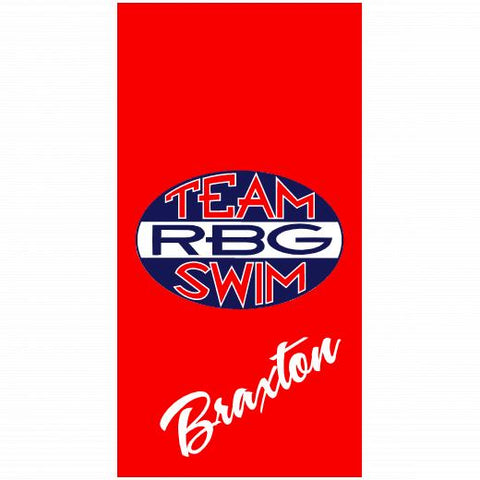 Premium Beach Towel - 30″x60″- Cotton Backing