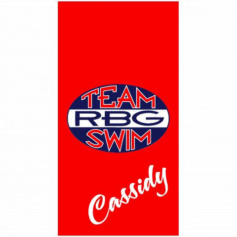 Premium Beach Towel - 30″x60″- Cotton Backing