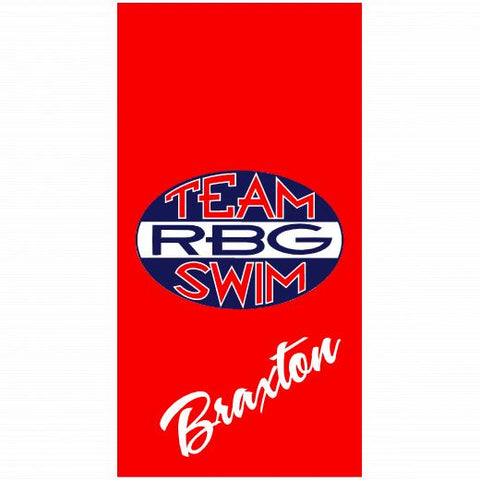 Premium Beach Towel - 30″x60″- Cotton Backing