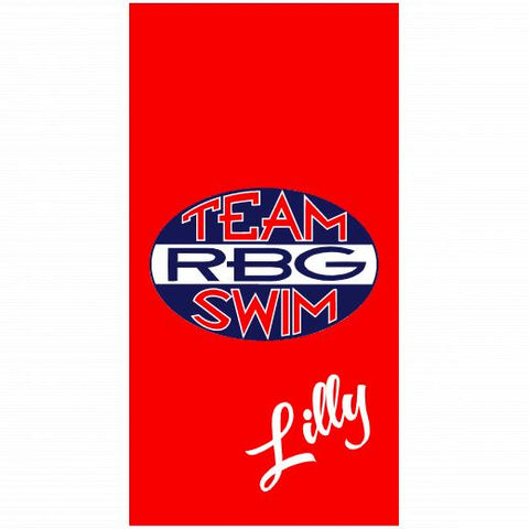 Premium Beach Towel - 30″x60″- Cotton Backing