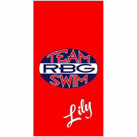 Premium Beach Towel - 30″x60″- Cotton Backing