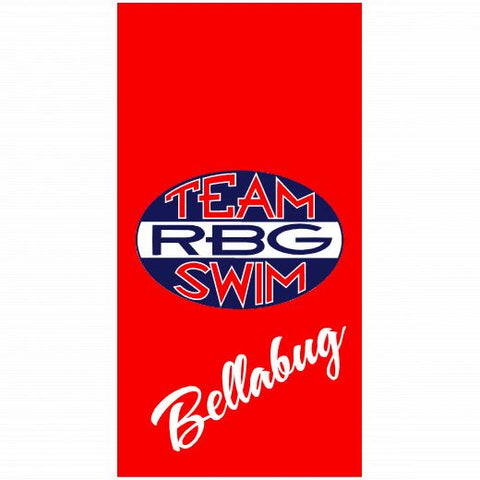 Premium Beach Towel - 30″x60″- Cotton Backing