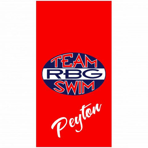 Premium Beach Towel - 30″x60″- Cotton Backing