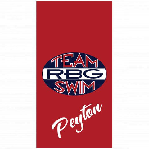 Premium Beach Towel - 30″x60″- Cotton Backing