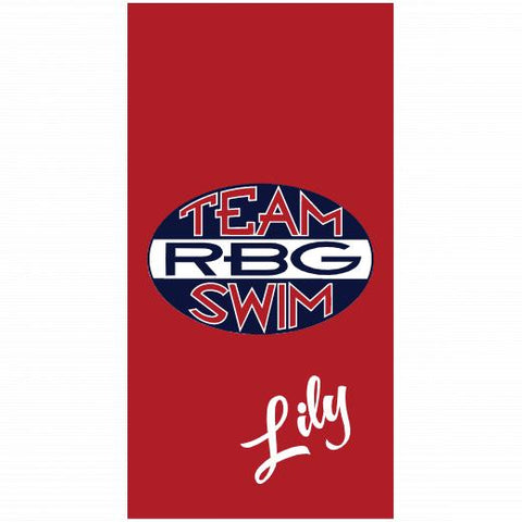 Premium Beach Towel - 30″x60″- Cotton Backing