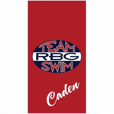 Premium Beach Towel - 30″x60″- Cotton Backing