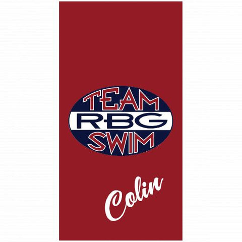 Premium Beach Towel - 30″x60″- Cotton Backing