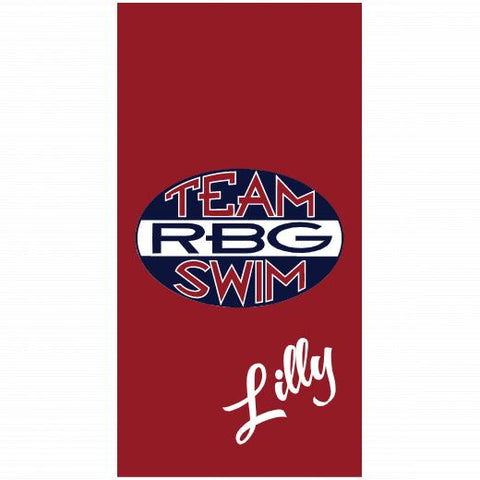 Premium Beach Towel - 30″x60″- Cotton Backing