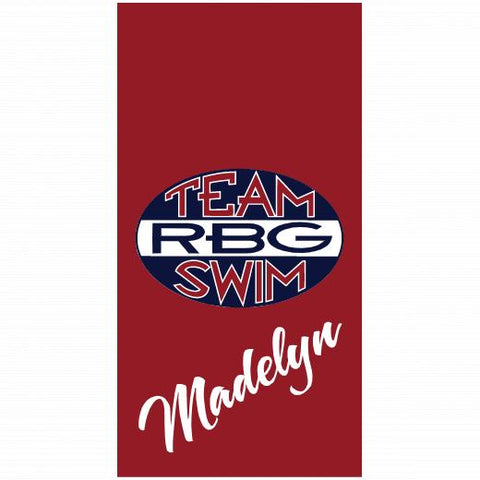 Premium Beach Towel - 30″x60″- Cotton Backing