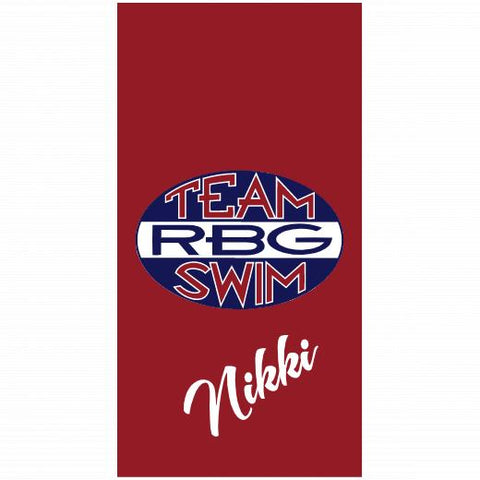 Premium Beach Towel - 30″x60″- Cotton Backing