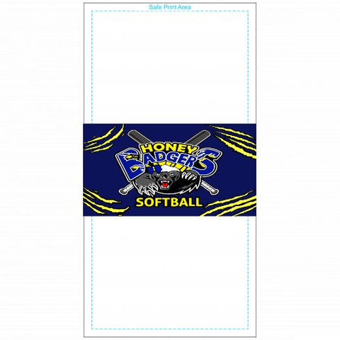 Premium Beach Towel - 30″x60″- Cotton Backing