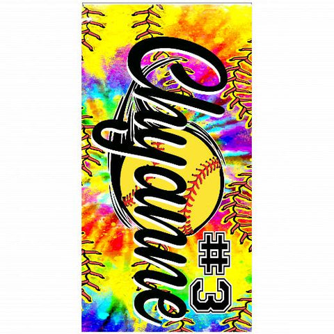 Premium Beach Towel - 30″x60″- Cotton Backing