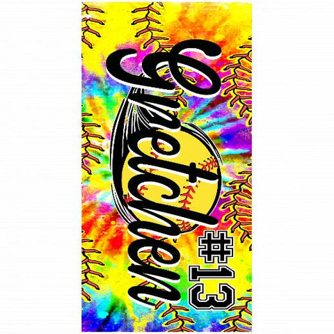 Premium Beach Towel - 30″x60″- Cotton Backing