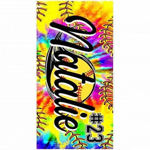Premium Beach Towel - 30″x60″- Cotton Backing