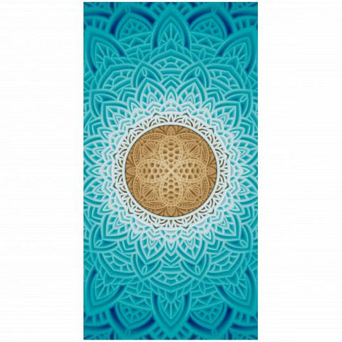 Premium Beach Towel - 30″x60″- Cotton Backing