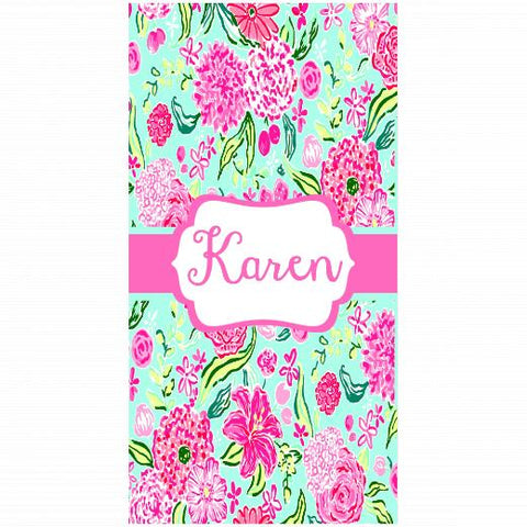 Premium Beach Towel - 30″x60″- Cotton Backing