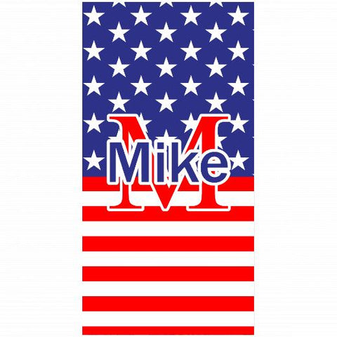 Premium Beach Towel - 30″x60″- Cotton Backing