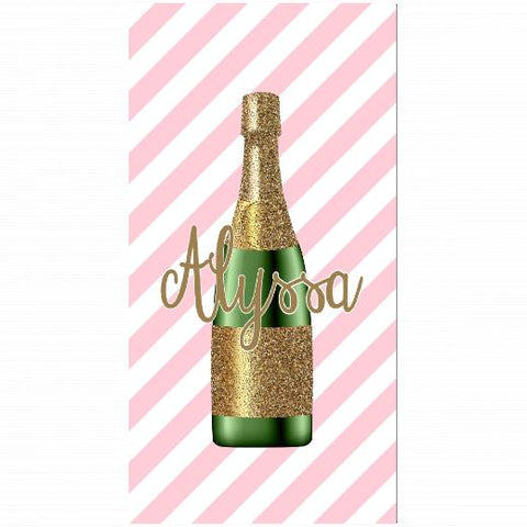 Premium Beach Towel - 30″x60″- Cotton Backing