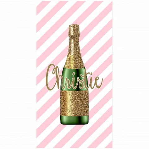 Premium Beach Towel - 30″x60″- Cotton Backing