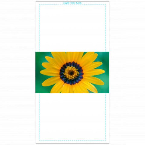 Premium Beach Towel - 30″x60″- Cotton Backing