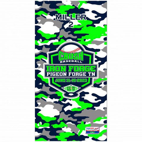 Premium Beach Towel - 30″x60″- Cotton Backing