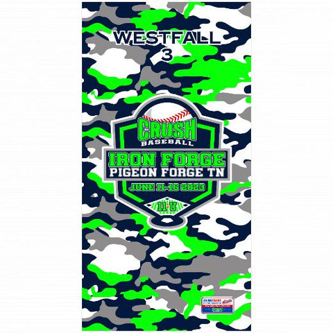 Premium Beach Towel - 30″x60″- Cotton Backing