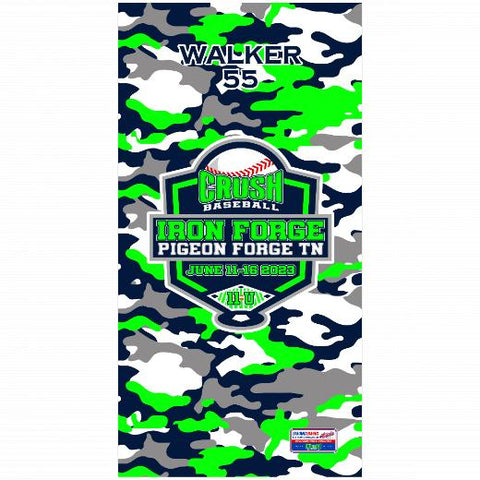 Premium Beach Towel - 30″x60″- Cotton Backing