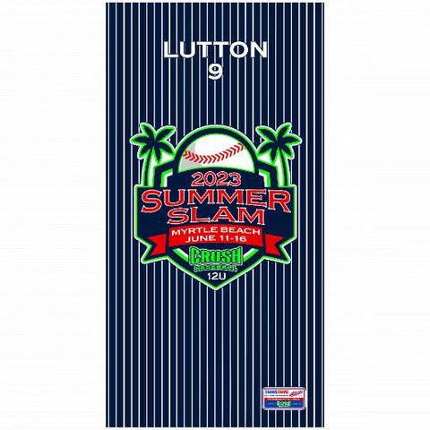 Premium Beach Towel - 30″x60″- Cotton Backing