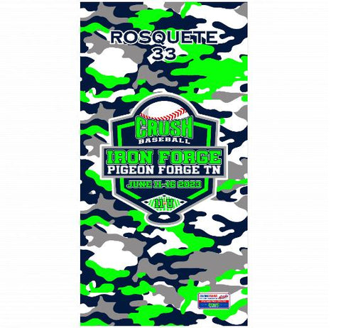 Premium Beach Towel - 30″x60″- Cotton Backing