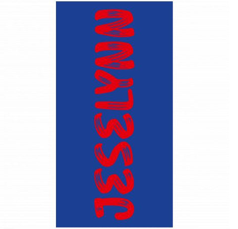 Premium Beach Towel - 30″x60″- Cotton Backing