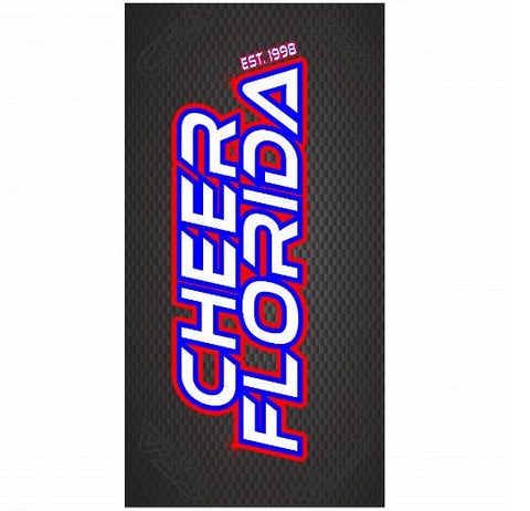 Premium Beach Towel - 30″x60″- Cotton Backing