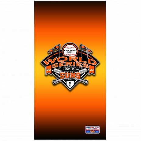 Premium Beach Towel - 30″x60″- Cotton Backing