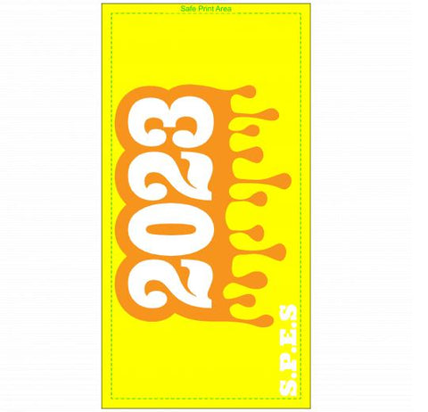 Premium Beach Towel - 30″x60″- Cotton Backing