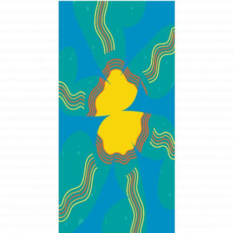 Standard Beach Towel - 30″x60″ - 100% Polyester