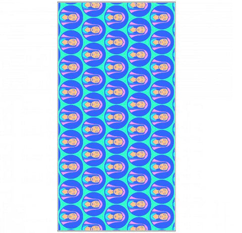 Premium Beach Towel - 30″x60″- Cotton Backing