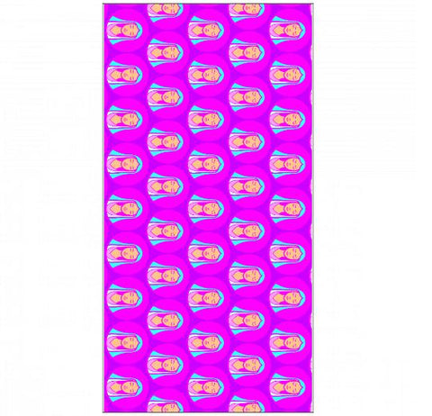 Premium Beach Towel - 30″x60″- Cotton Backing