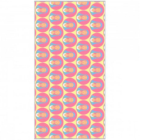 Premium Beach Towel - 30″x60″- Cotton Backing