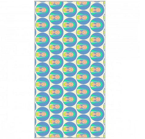 Premium Beach Towel - 30″x60″- Cotton Backing
