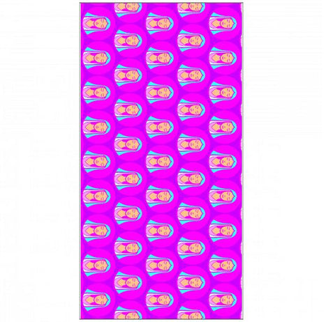 Premium Beach Towel - 30″x60″- Cotton Backing