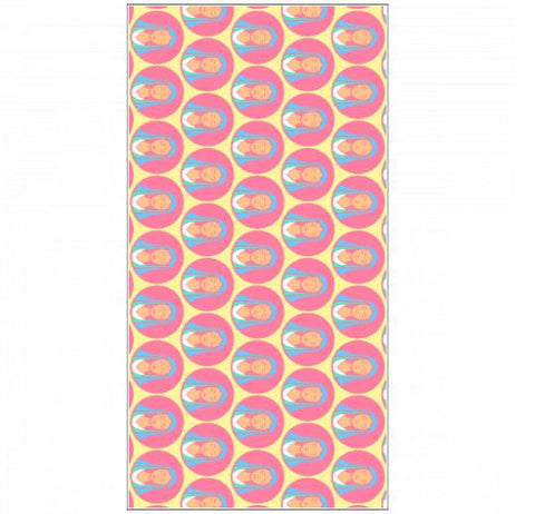 Premium Beach Towel - 30″x60″- Cotton Backing