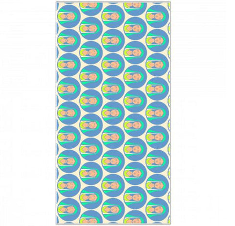 Premium Beach Towel - 30″x60″- Cotton Backing