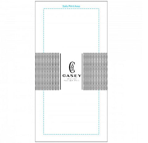 Premium Beach Towel - 30″x60″- Cotton Backing