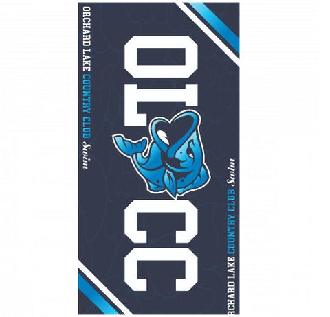 Premium Beach Towel - 30″x60″- Cotton Backing